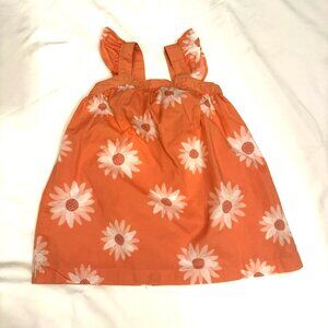 Carter's Toddler Girls Daisy Sundress | Coral Pink | 12M
